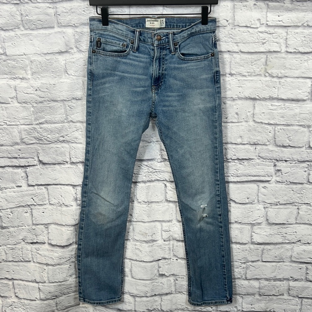 Abercrombie Kids jeans | size 15\16 | straight slim - Picture 1 of 10